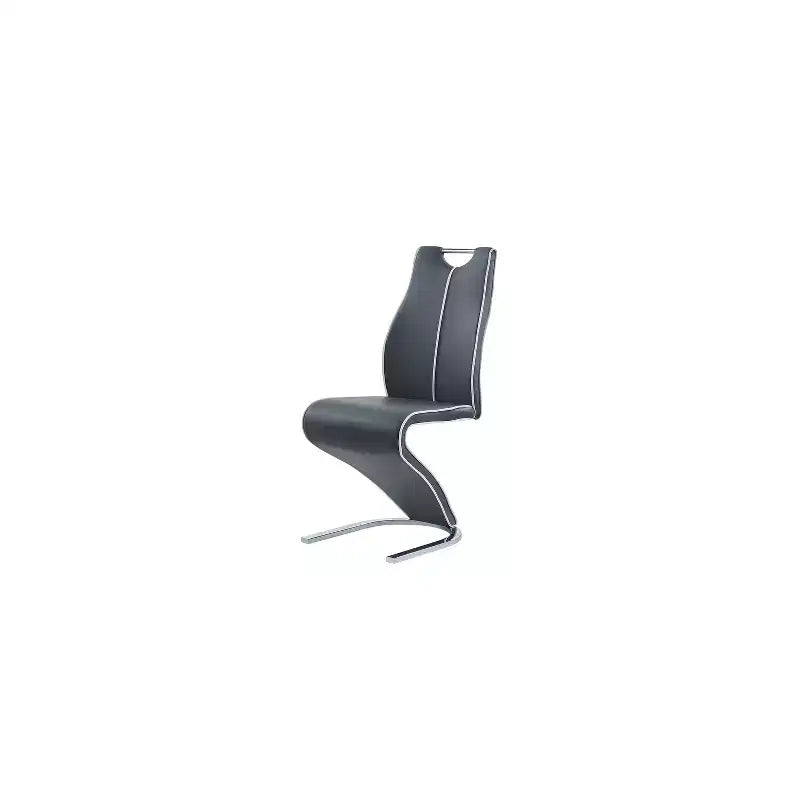 Chaise de salle à manger grise