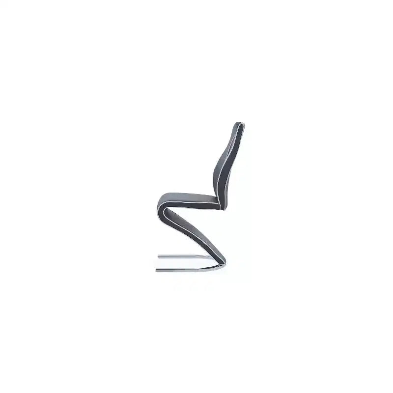 Chaise de salle à manger grise