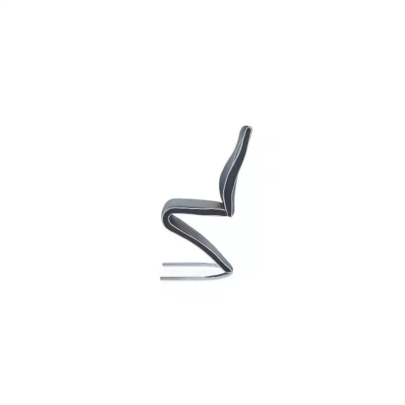 Chaise de salle à manger grise
